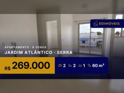Apartamento com 2 Quartos à venda, 60m² no Jardim Atlântico, Serra