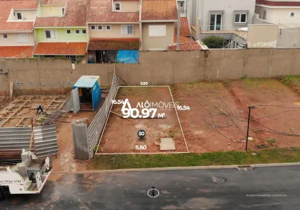 Lote/Terreno à venda, 90m² no Xaxim, Curitiba