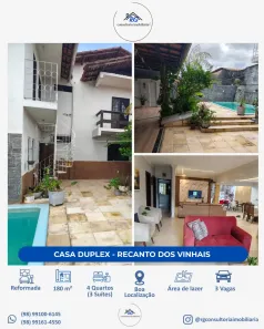 Casa com 4 Quartos à venda, 180m² no Conjunto dos Ipês, São Luís