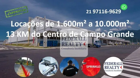 Galpão/Depósito/Armazém para alugar, 1638m² no Rita Vieira, Campo Grande
