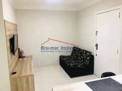 Flat com 1 Quarto à venda, 37m² no Centro, São Vicente