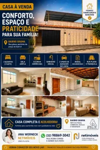 Casa com 3 Quartos à venda, 200m² no Grama, Juiz de Fora