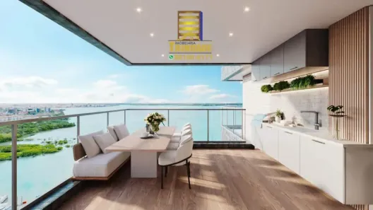 Apartamento com 3 Quartos à venda, 135m² no Ponta D'Areia, São Luís