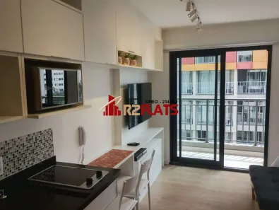 Flat com 1 Quarto para alugar, 26m² no Indianópolis, São Paulo