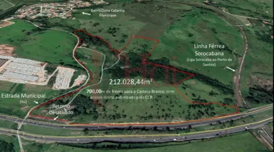 Lote/Terreno à venda, 212028m² no City Castello, Itu
