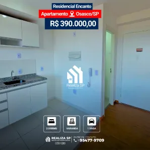 Apartamento com 2 Quartos à venda, 56m² no Padroeira, Osasco