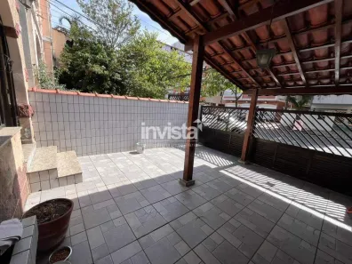 Casa com 3 Quartos para alugar, 162m² no Boqueirão, Santos