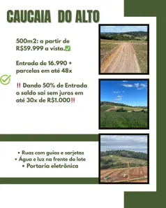 Lote/Terreno à venda, 500m² no Altos de Caucaia (Caucaia do Alto), Cotia