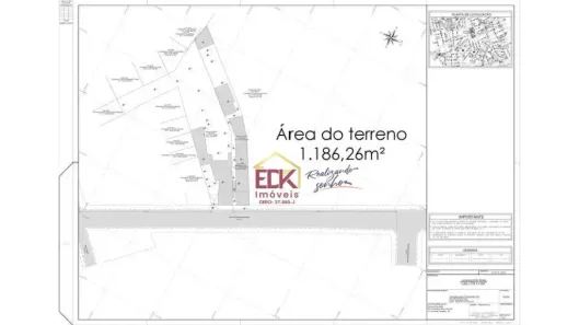 Lote/Terreno à venda, 1186m² no Centro, Taubaté
