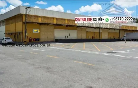 Galpão/Depósito/Armazém para alugar, 8000m² no Porto Seco Pirajá, Salvador