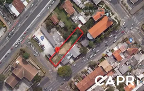 Lote/Terreno à venda, 680m² no Bacacheri, Curitiba