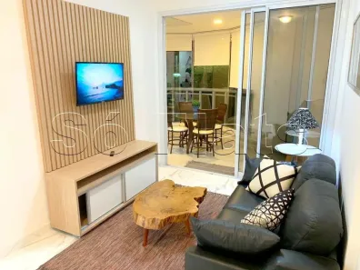 Apartamento com 1 Quarto para alugar, 53m² no Dezoito do Forte Empresarial/Alphaville., Barueri