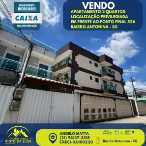 Apartamento com 2 Quartos à venda, 50m² no Nova Cidade, São Gonçalo