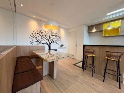 Apartamento com 2 Quartos para alugar, 50m² no Jardim Tamoio, Jundiaí