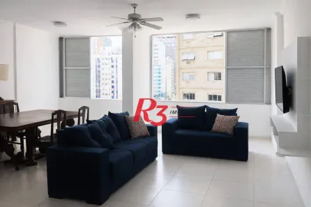 Apartamento com 3 Quartos à venda, 110m² no José Menino, Santos