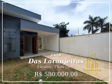 Casa com 3 Quartos à venda, 97m² no das Laranjeiras, Serra