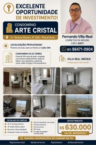 Apartamento com 3 Quartos à venda, 76m² no Marambaia, Belém