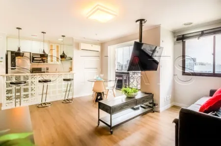 Flat com 2 Quartos para alugar, 52m² no Vila Olímpia, São Paulo