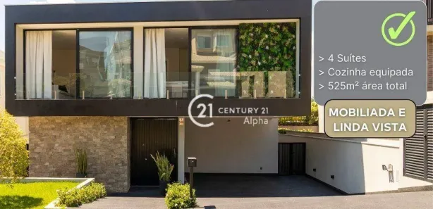 Casa de Condomínio com 4 Quartos à venda, 450m² no Tamboré, Santana de Parnaíba