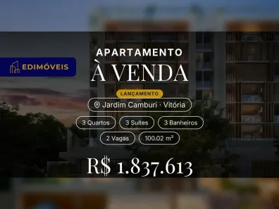 Apartamento com 3 Quartos à venda, 100m² no Jardim Camburi, Vitória