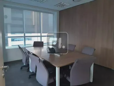 Sala Comercial para alugar, 136m² no Cidade Monções, São Paulo