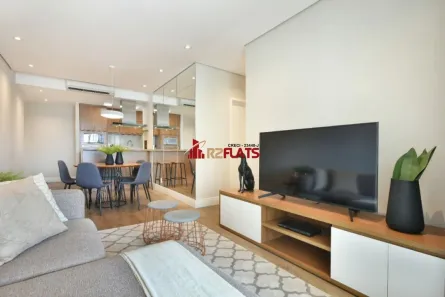 Flat com 2 Quartos para alugar, 101m² no Itaim Bibi, São Paulo