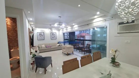 Apartamento com 3 Quartos à venda, 158m² no Ponta da Praia, Santos