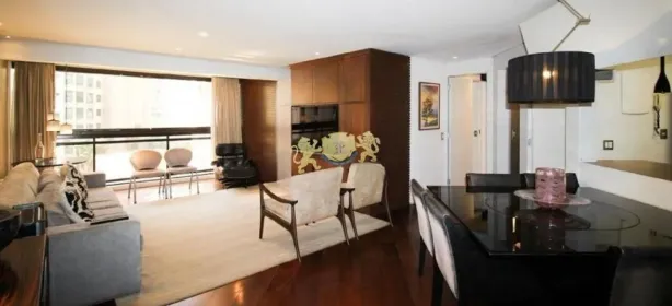 Flat com 3 Quartos para alugar, 125m² no Indianópolis, São Paulo