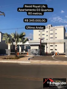 Apartamento com 3 Quartos à venda, 80m² no Chácaras Colorado, Anápolis