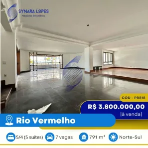 Cobertura com 5 Quartos à venda, 791m² no Rio Vermelho, Salvador