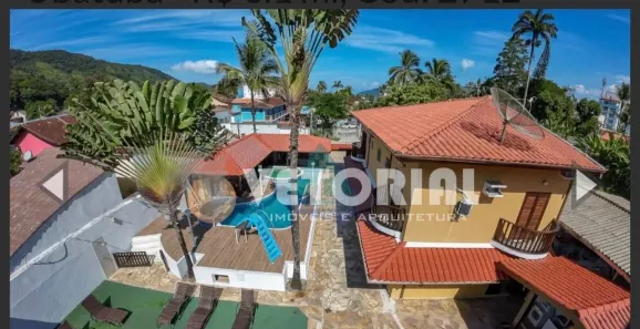 Sobrado com 10 Quartos à venda, 494m² no Enseada, Ubatuba