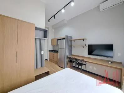 Apartamento com 1 Quarto para alugar, 27m² no Pinheiros, São Paulo