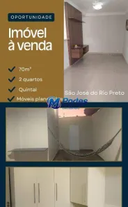 Apartamento com 2 Quartos à venda, 70m² no Rios di Itália, São José do Rio Preto