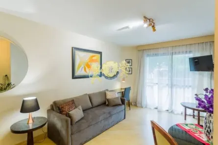 Flat com 1 Quarto para alugar, 46m² no Bela Vista, São Paulo
