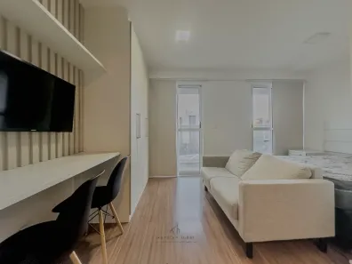 Apartamento com 1 Quarto para alugar, 32m² no Alto da Rua XV, Curitiba