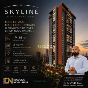 Apartamento com 4 Quartos à venda, 175m² no Candelária, Natal