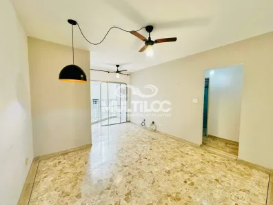 Apartamento com 1 Quarto para alugar, 67m² no Ponta da Praia, Santos