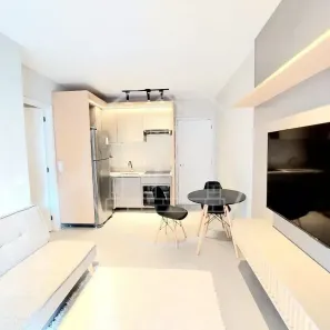 Apartamento com 1 Quarto para alugar, 25m² no Campo Belo, São Paulo
