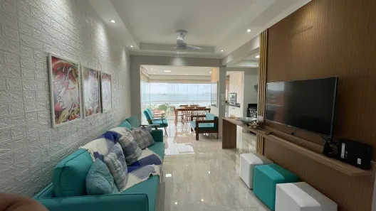 Apartamento com 2 Quartos à venda, 77m² no Loteamento João Batista Julião, Guarujá