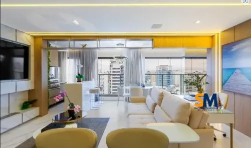 Apartamento com 2 Quartos para alugar, 74m² no Indianópolis, São Paulo