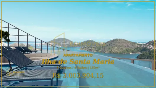 Apartamento com 4 Quartos à venda, 150m² no Ilha de Santa Maria, Vitória