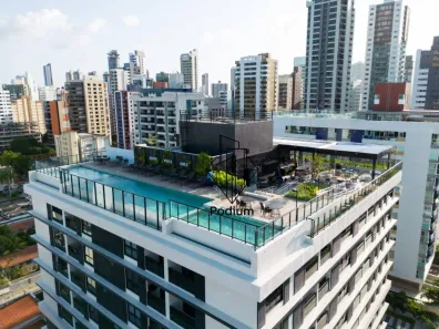 Flat com 1 Quarto à venda, 17m² no Tambaú, João Pessoa