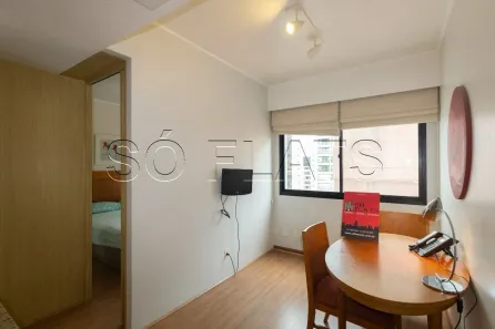 Flat com 1 Quarto para alugar, 27m² no Indianópolis, São Paulo