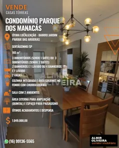 Casa com 3 Quartos à venda, 165m² no Parque das Aroeiras, Sertãozinho