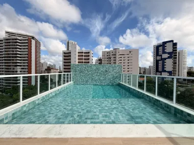 Apartamento com 1 Quarto para alugar, 29m² no Graças, Recife