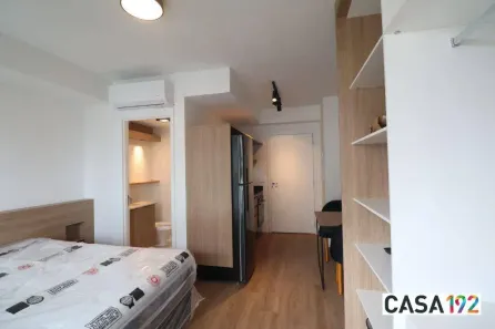 Apartamento com 1 Quarto para alugar, 26m² no Brooklin Paulista, São Paulo