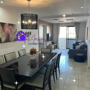 Apartamento com 3 Quartos à venda, 120m² no Guilhermina, Praia Grande