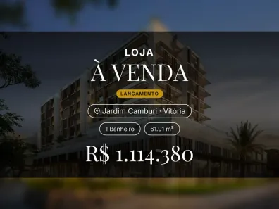 Ponto Comercial à venda, 61m² no Jardim Camburi, Vitória
