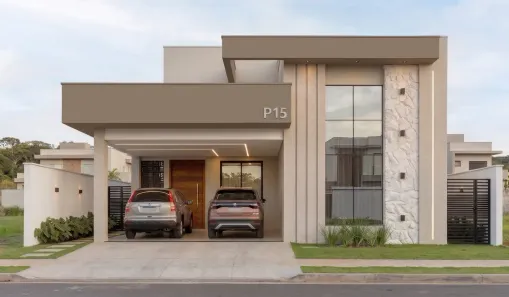 Casa de Condomínio com 3 Quartos à venda, 129m² no Cajupiranga, Parnamirim