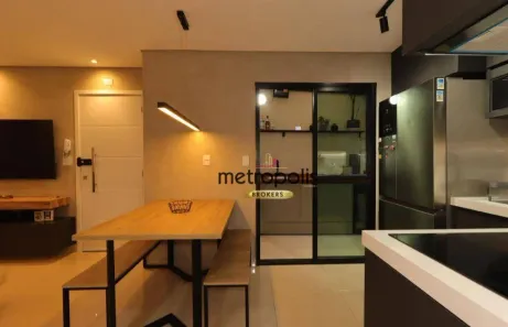 Apartamento com 2 Quartos à venda, 61m² no Campestre, Santo André